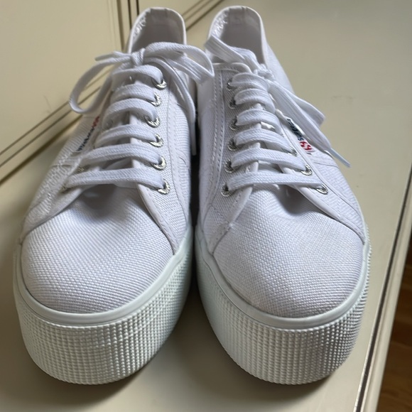 Superga platform sneakers nwot - Picture 2 of 5